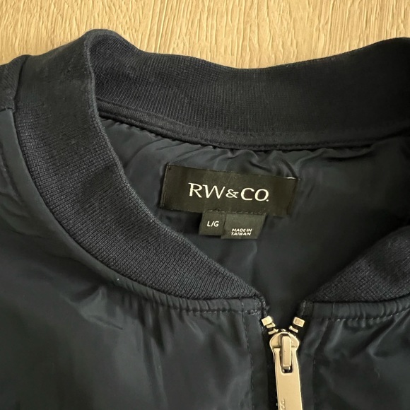 NEVER WORN Mens RW&Co Zip Sweater - Picture 2 of 2